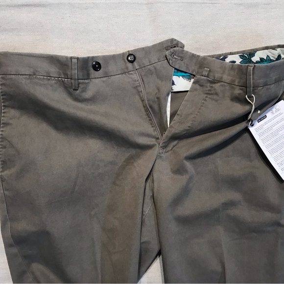 NWT PT01 Stretch Cotton Italian Chino Pants (EU 54/ US 37) - Picture 6 of 15